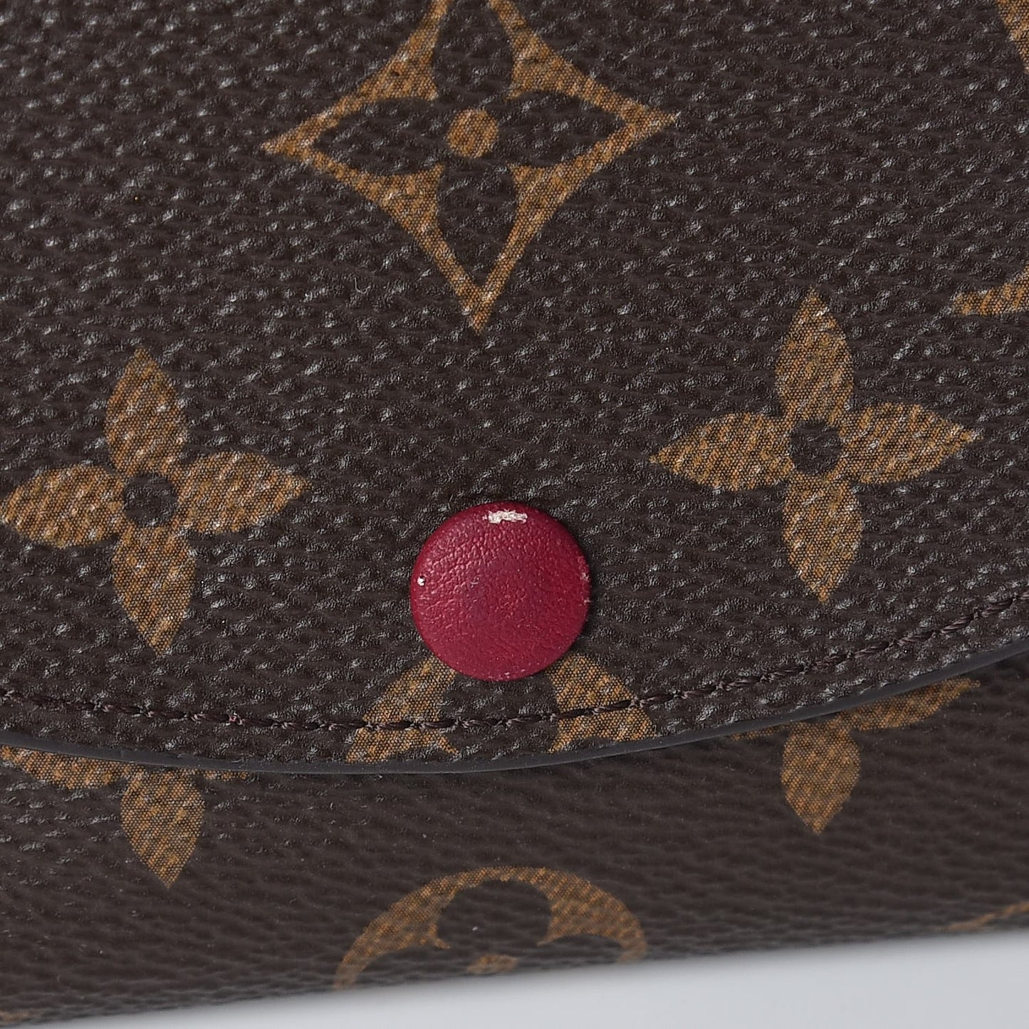 Monogram Rosalie Coin Purse Fuchsia