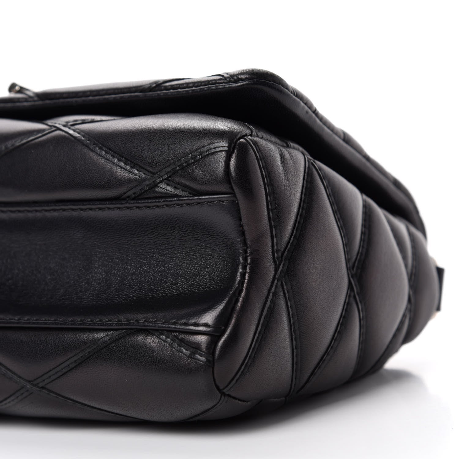 Louis Vuitton Lambskin Malletage GO-14 PM Black 7 of 11