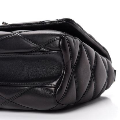 Louis Vuitton Lambskin Malletage GO-14 PM Black 7 of 11