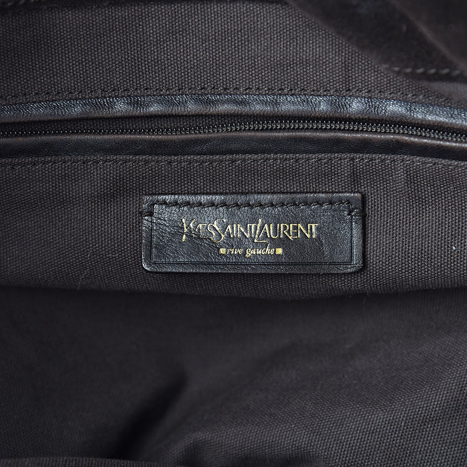 Saint Laurent Calfskin Medium Downtown Brown 6 of 12