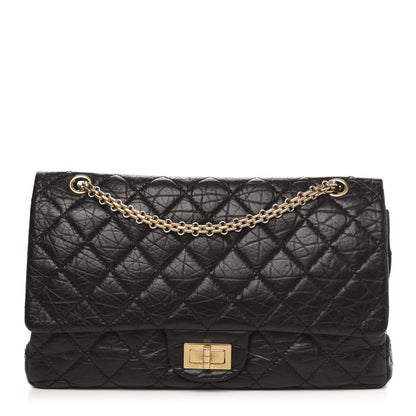 Chanel Aged Calfskin Quilted 2.55 Reissue 227 Flap Black 1 of 12