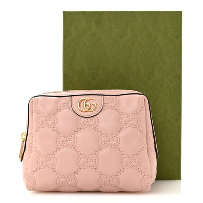 Gucci Calfskin GG Matelasse Beauty Case Perfect Pink 8 of 8