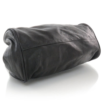 Chanel Lambskin Camellia Handbag Black 3 of 9