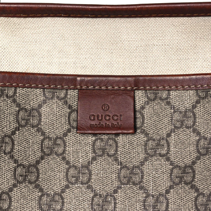 Gucci GG Plus Monogram Medium Signature Web Loop Tote Brown 5 of 11