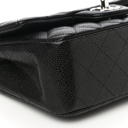 Chanel Caviar Quilted Mini Rectangular Flap Black 9 of 12