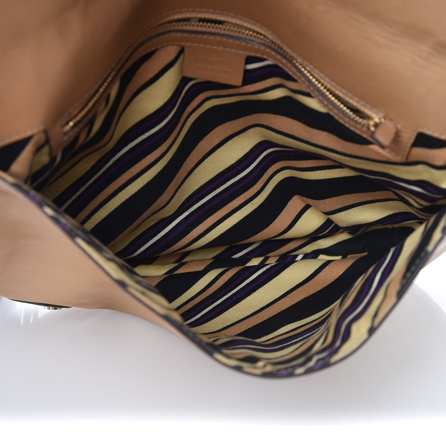 Calfskin Medium Britt Tassel Shoulder Bag Beige