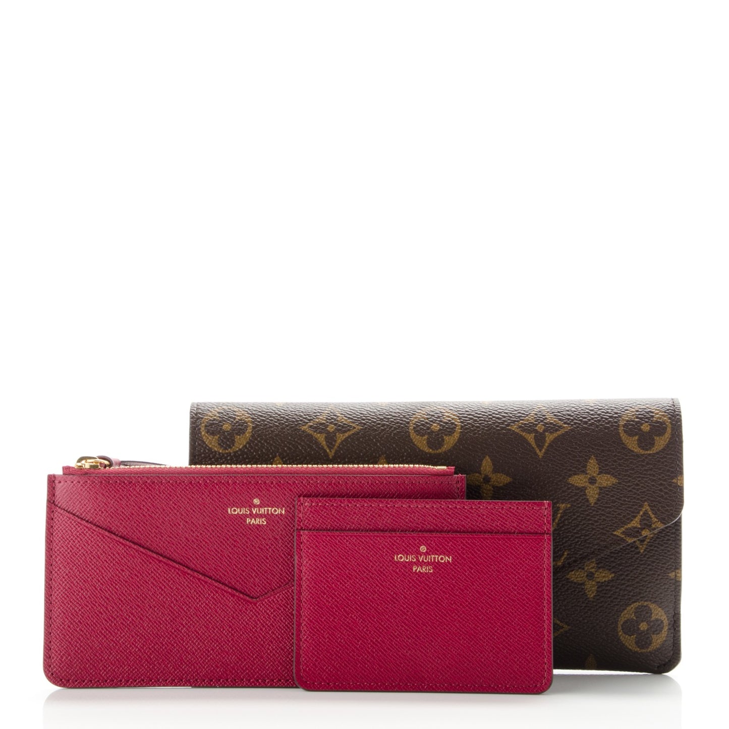 Monogram Jeanne Wallet Fuchsia