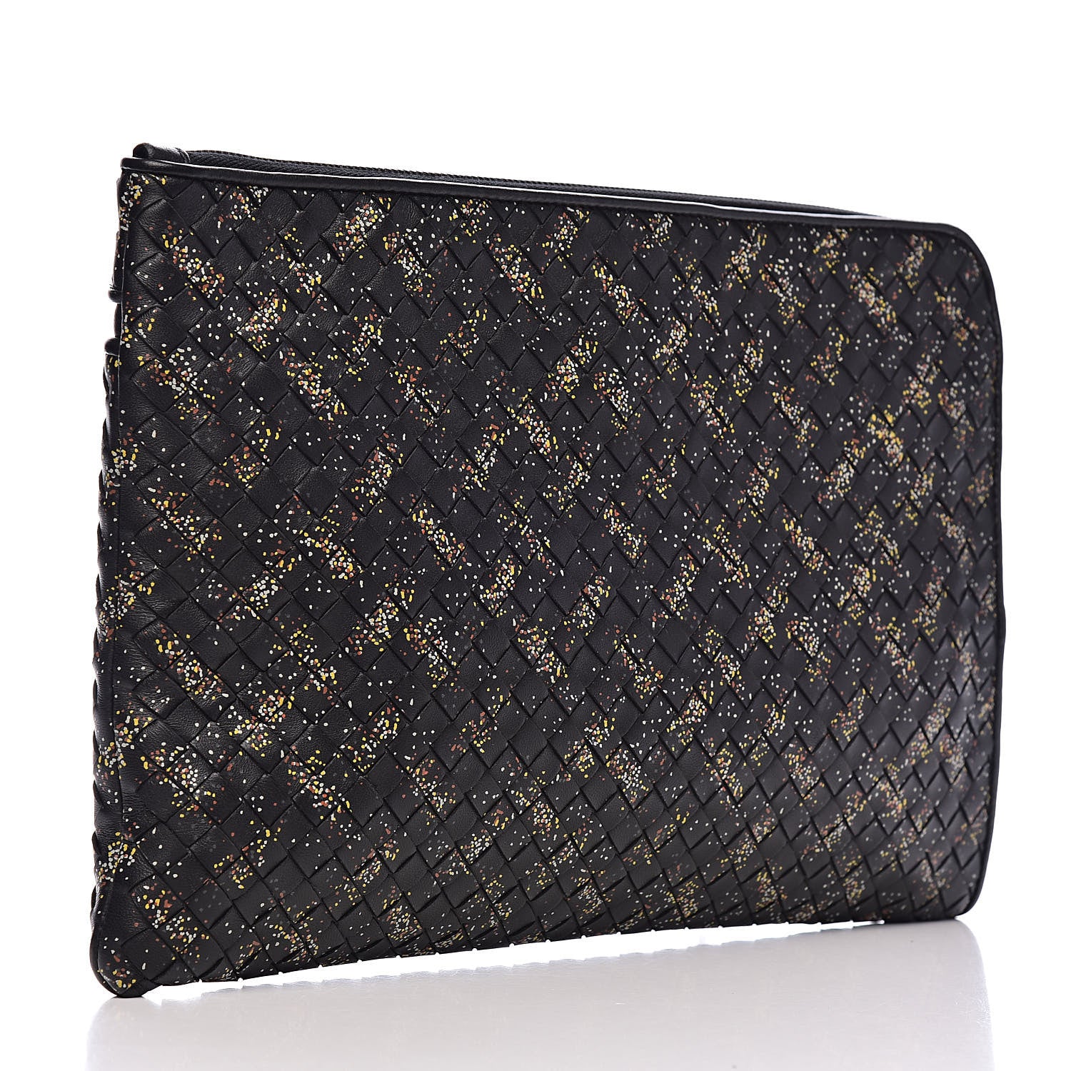 Bottega Veneta Nappa Intrecciato Microdots Document Case Multicolor 3 of 8