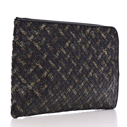 Bottega Veneta Nappa Intrecciato Microdots Document Case Multicolor 3 of 8