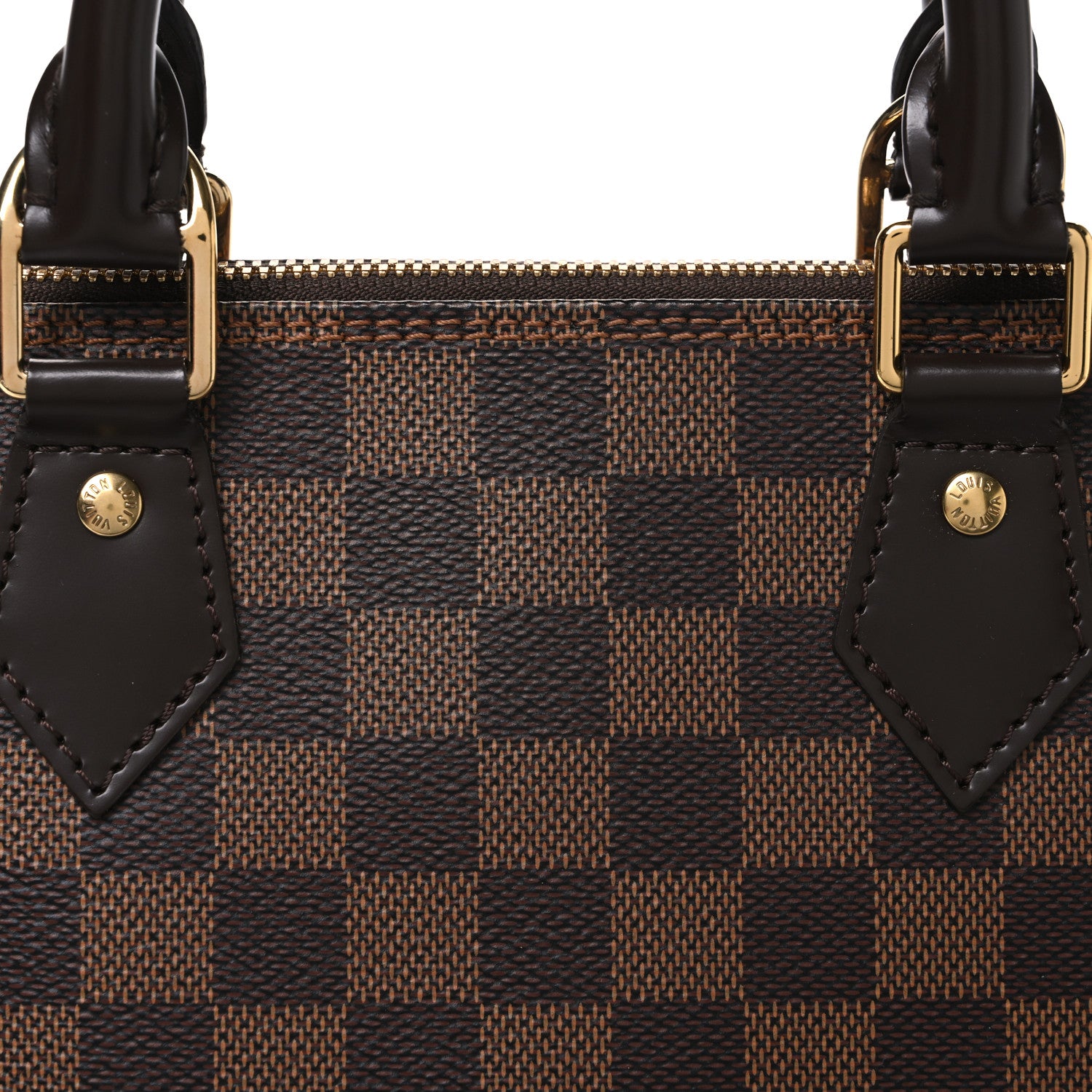 Louis Vuitton Damier Ebene Alma MM 7 of 9