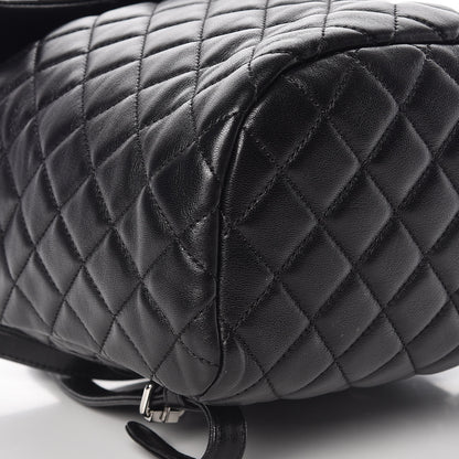 Chanel Calfskin Quilted Small Urban Spirit Backpack Black 8 of 13