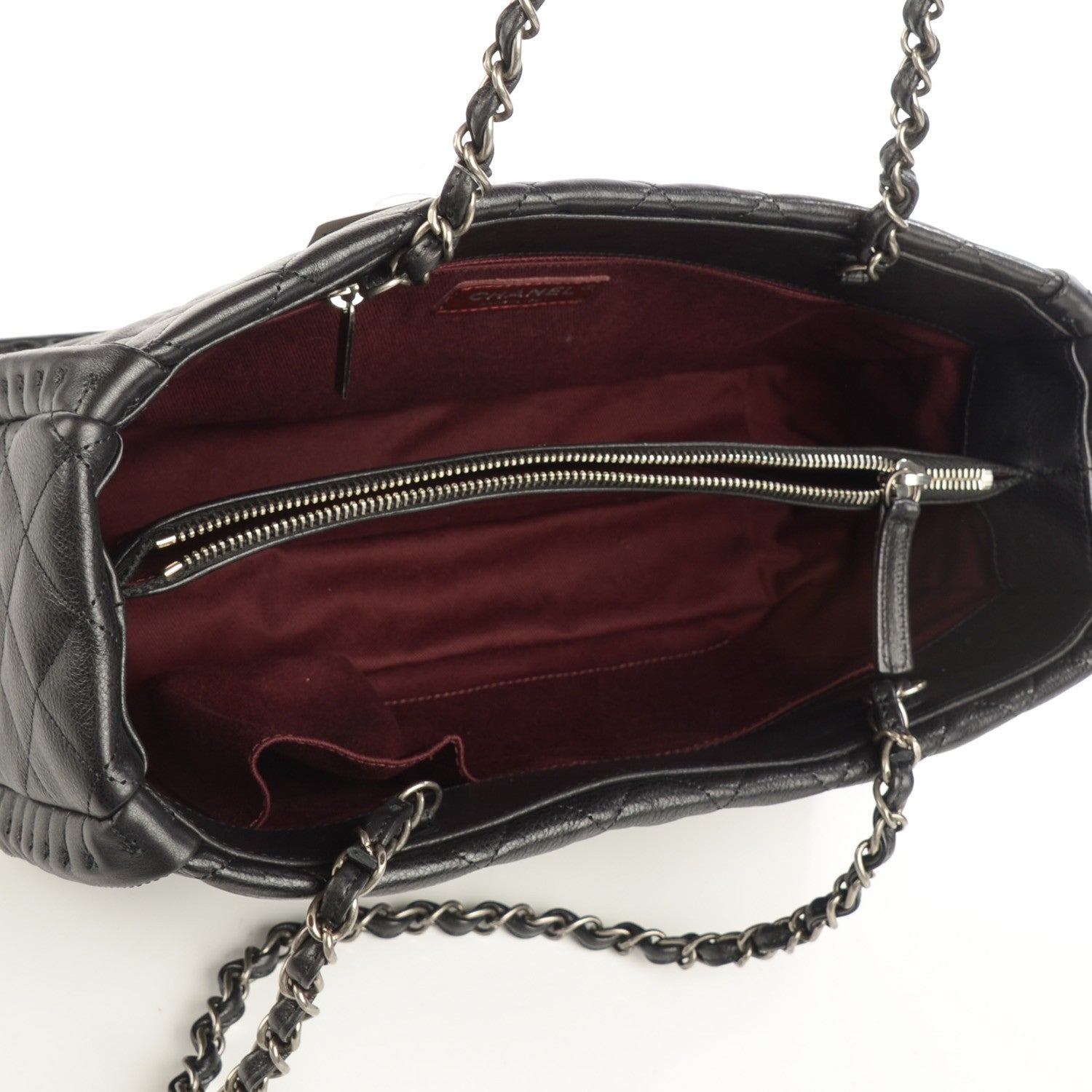Chanel Calfskin Quilted Istanbul Small Tote Black 5 of 7