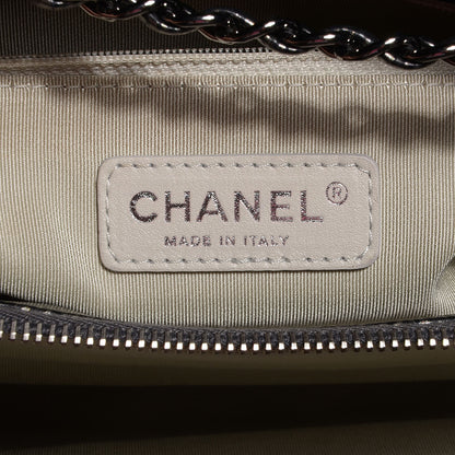 Chanel Caviar Timeless CC Shopping Tote Dark Silver 6 of 7