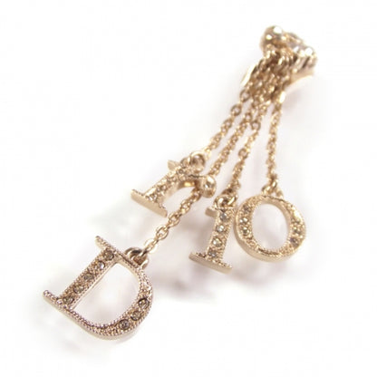 Christian Dior Gold Mini Flower Clip On Earrings 3 of 4