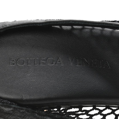 Bottega Veneta Mesh Nappa Chunky Chain Sandals 39.5 Black 7 of 7
