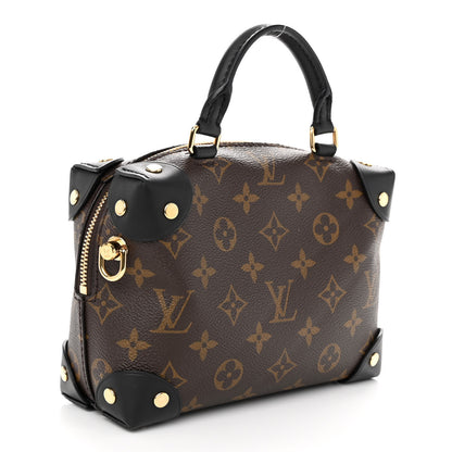 Louis Vuitton Monogram Petite Malle Souple Black 4 of 10