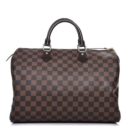 Louis Vuitton Damier Ebene Speedy 35 1 of 11