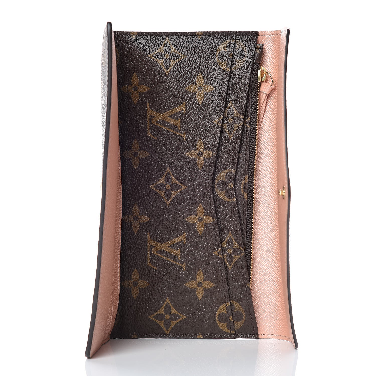 Louis Vuitton Monogram Josephine Wallet Rose Nacre 6 of 12