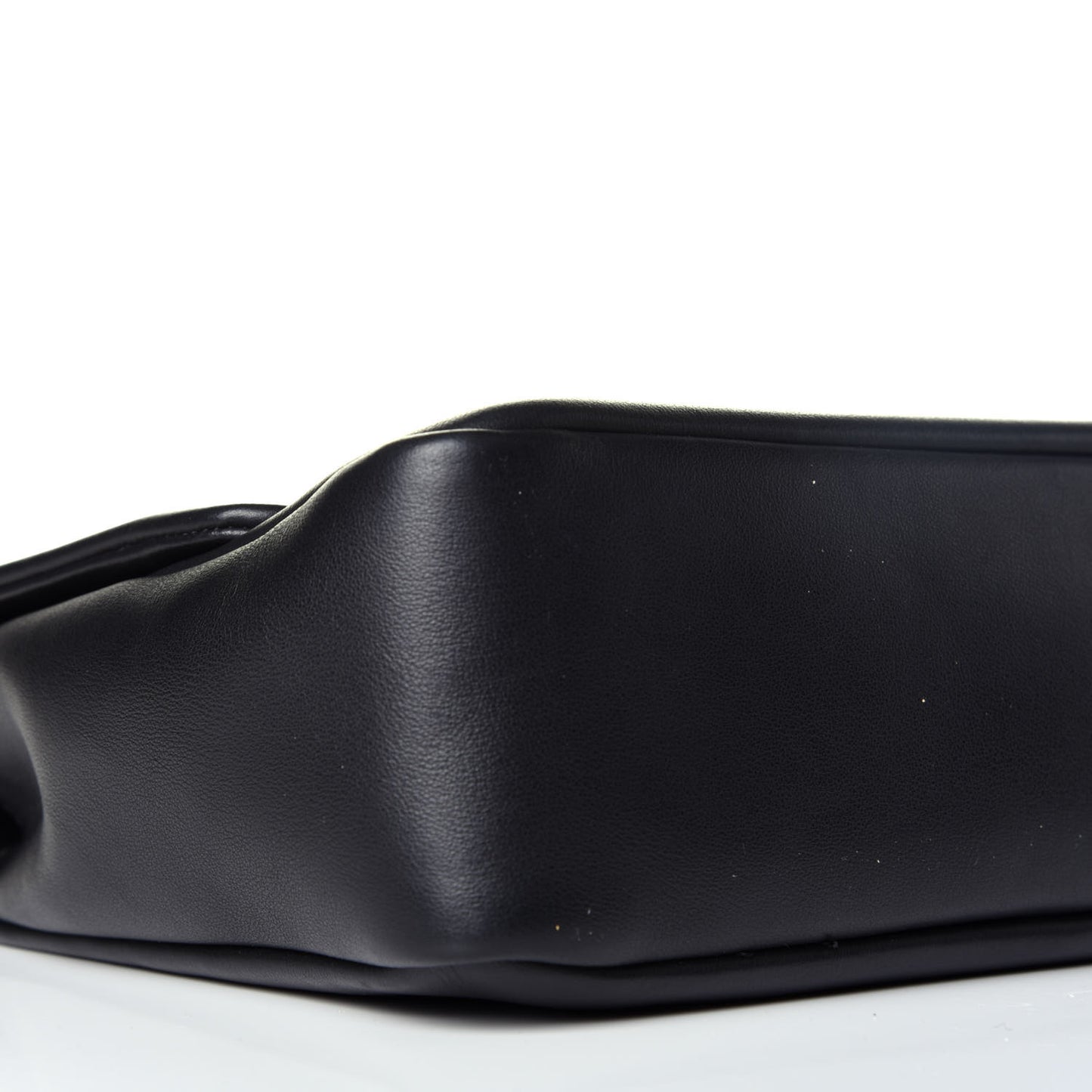 Calfskin Large Natalia Chain Bag Black