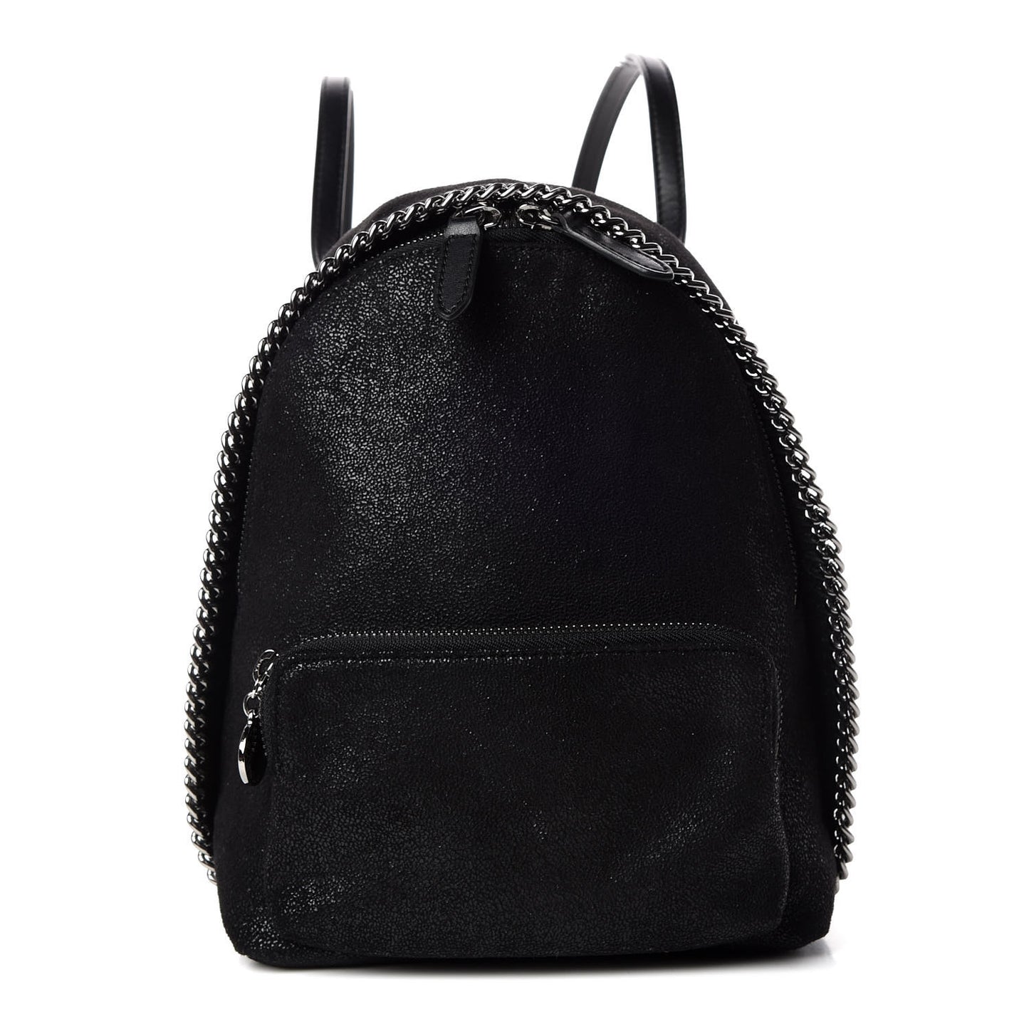 Shaggy Deer Mini Falabella Backpack Black