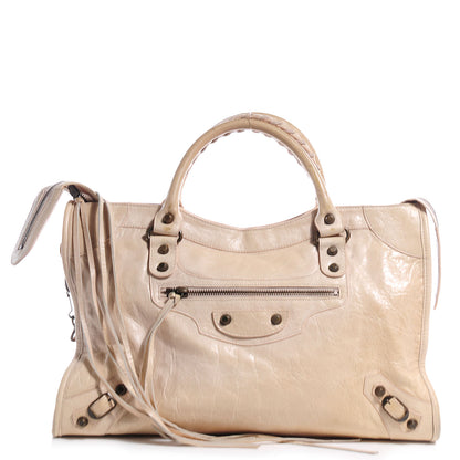 Balenciaga Chevre Classic Hardware City Calcaire 1 of 9