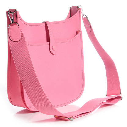 Hermes Epsom Evelyne III PM Rose Confetti 5 of 15