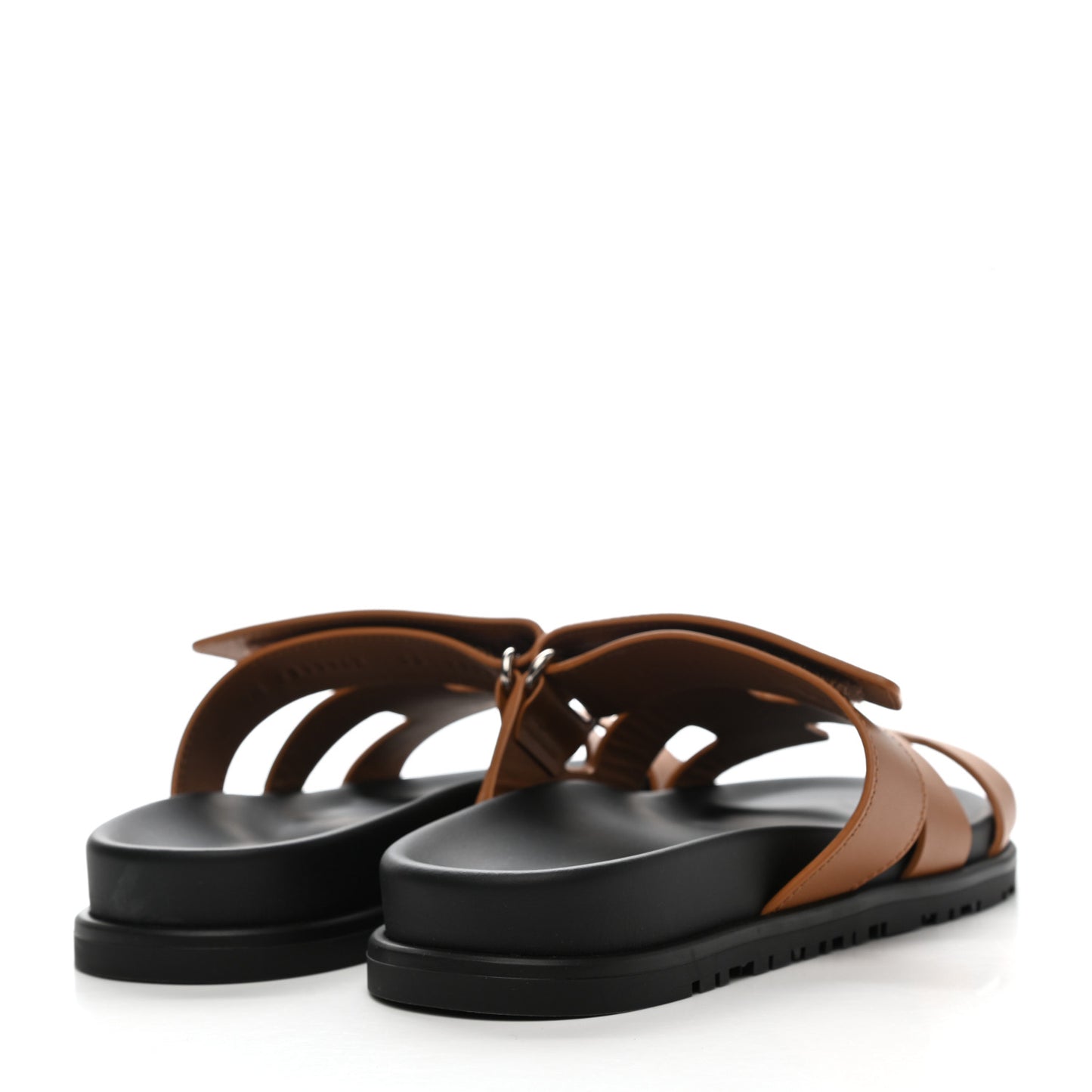 Calfskin Womens Chypre Sandals 36 Naturel