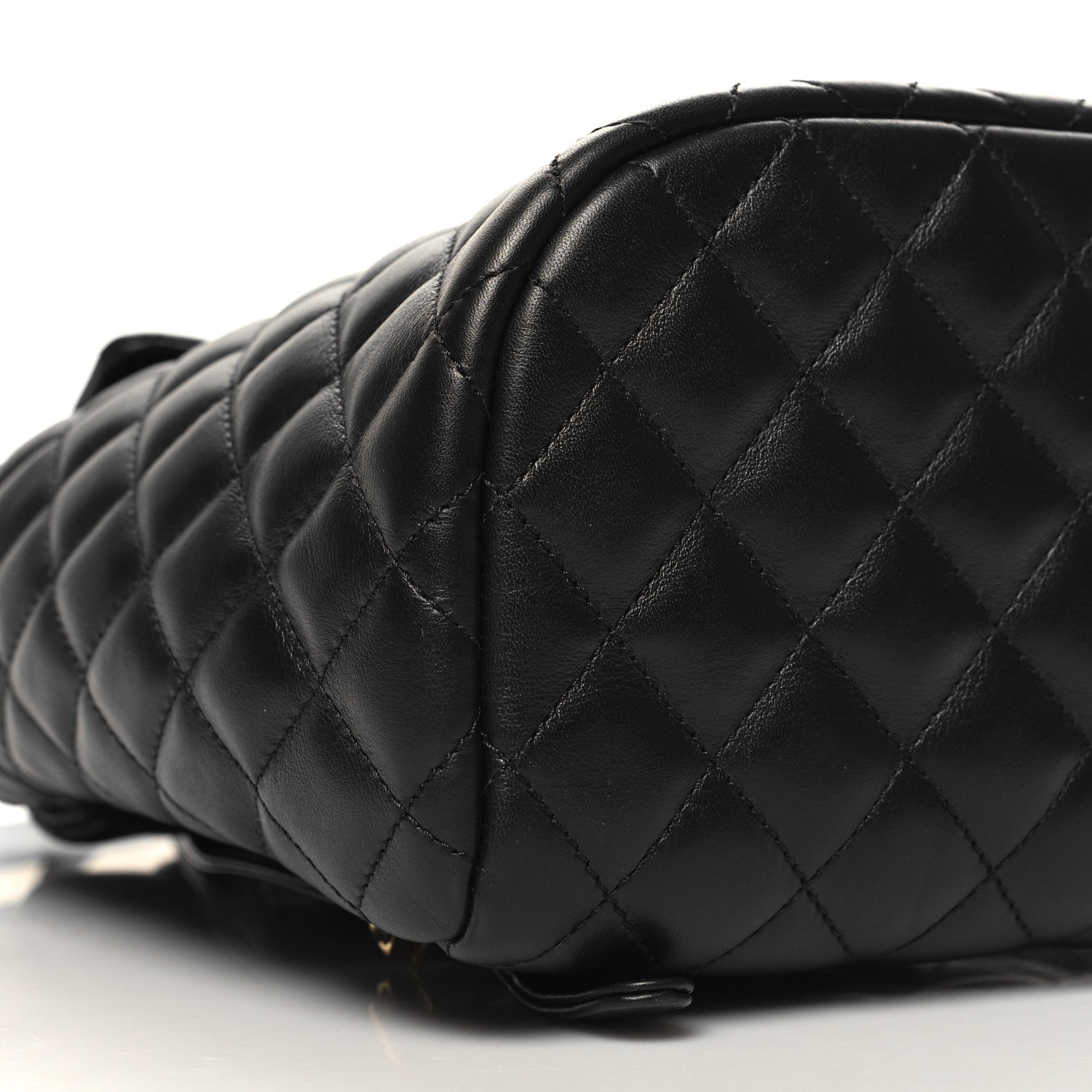 Chanel Calfskin Quilted Small Urban Spirit Backpack Black 9 of 10