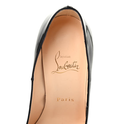 Christian Louboutin Patent Banana 140 Pumps 36 Black 7 of 7