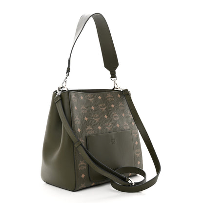 MCM Visetos Medium Aren Hobo Sea Turtle 3 of 11
