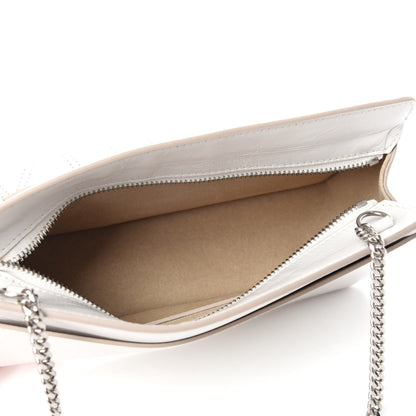 Givenchy Goatskin Diamond Quilted Pocket Crossbody White 5 of 9