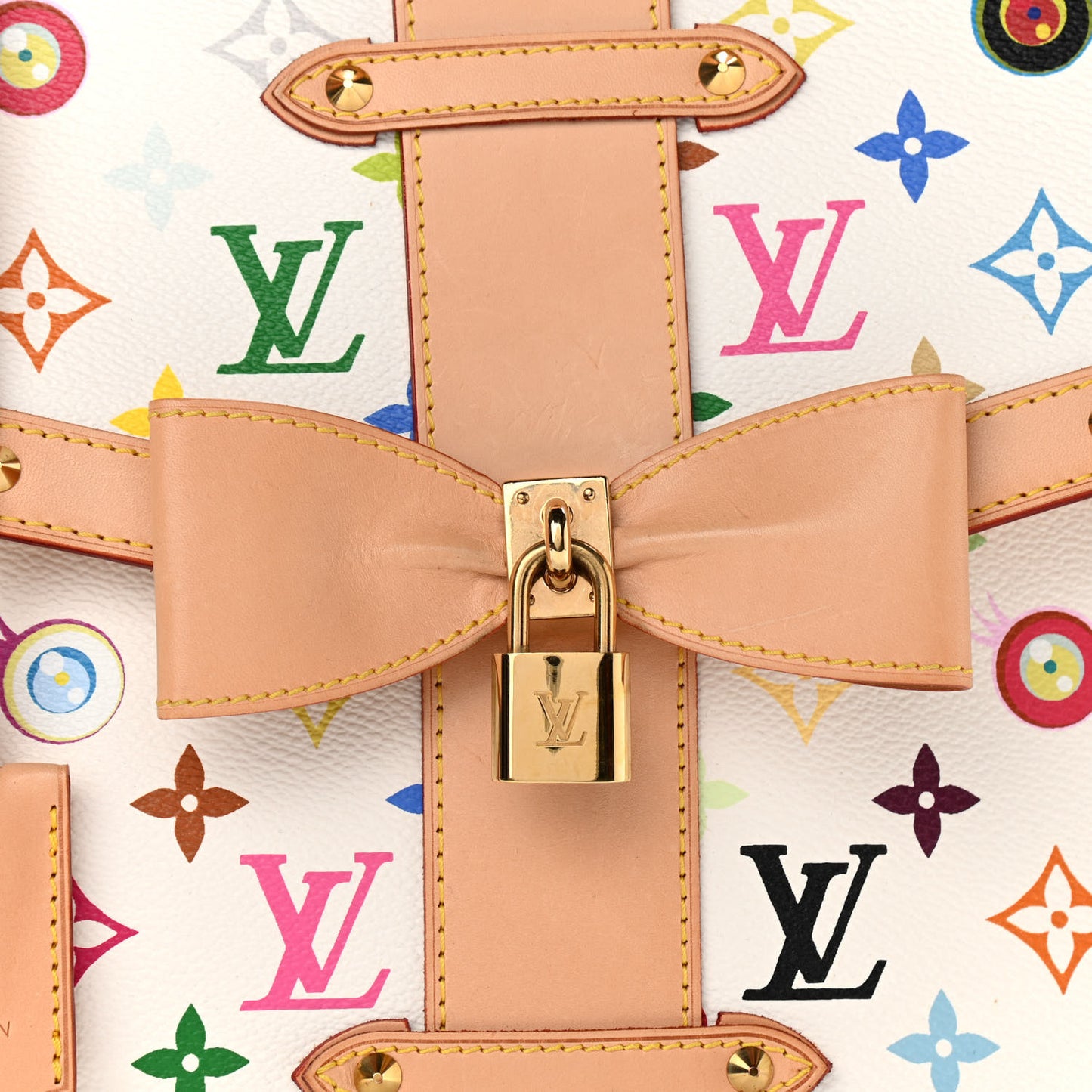 Monogram Multicolor Murakami Eye Love You White