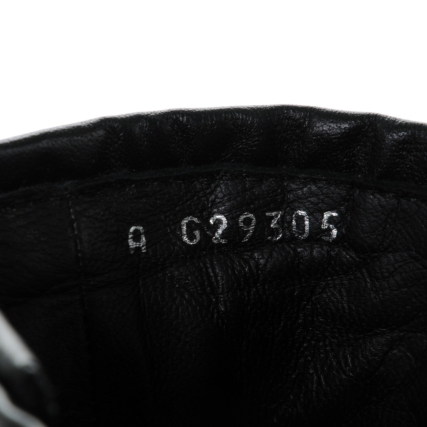 Chanel Wool Calfskin Quilted Biker Boots 36.5 Black 7 of 7