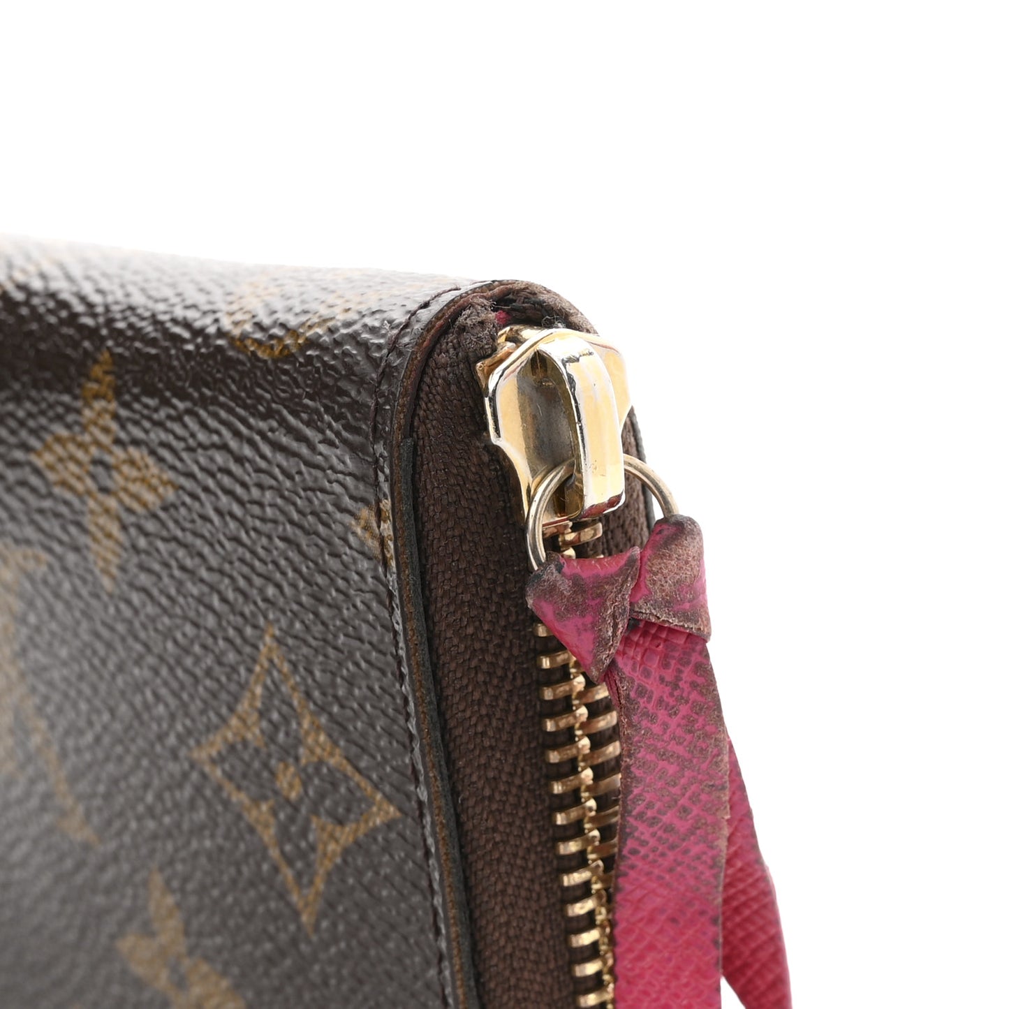 Monogram Clemence Wallet Hot Pink