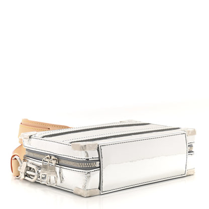 Louis Vuitton Monogram Mirror Handle Trunk Silver 4 of 11