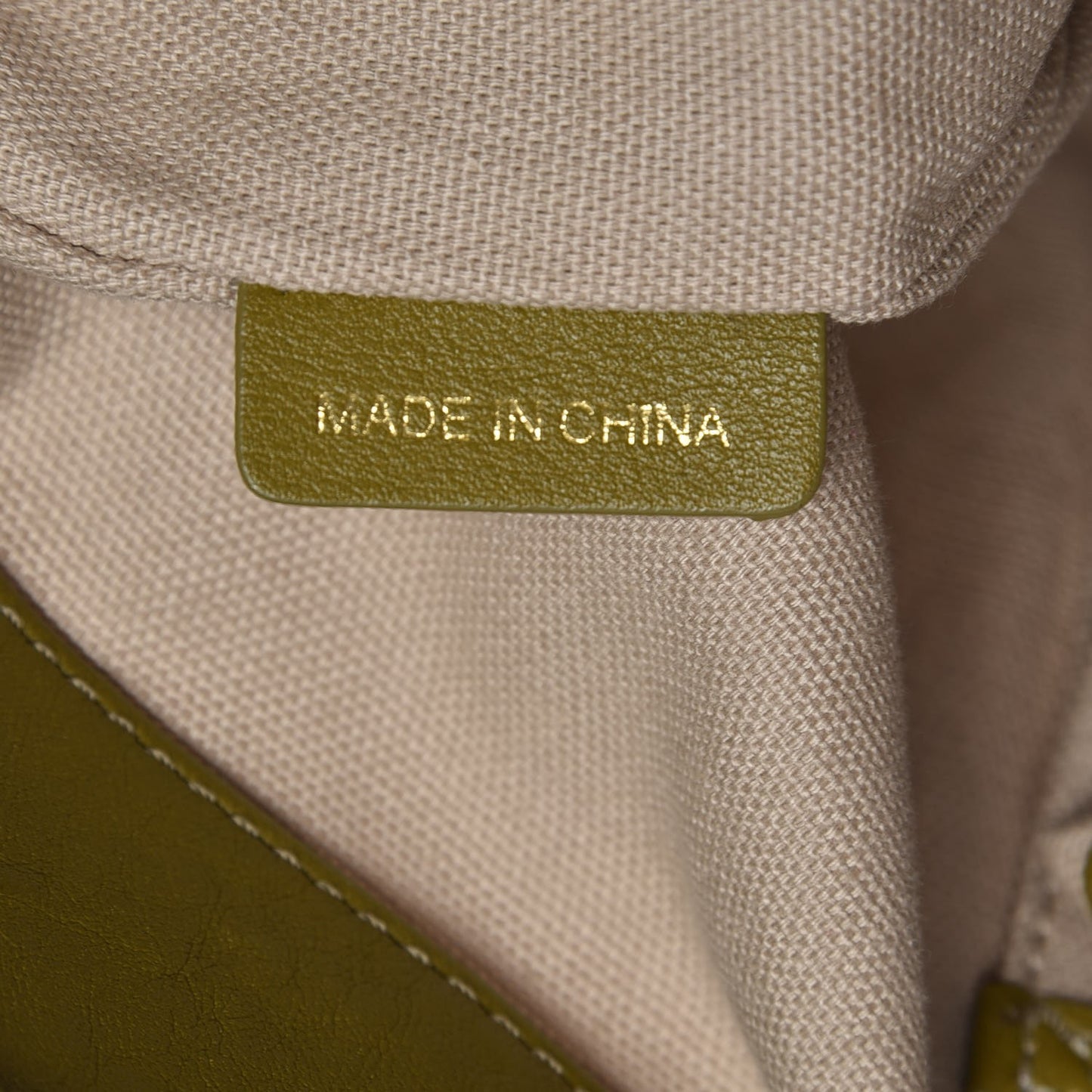 Nova Check Mega Stud Nickie Tote Green
