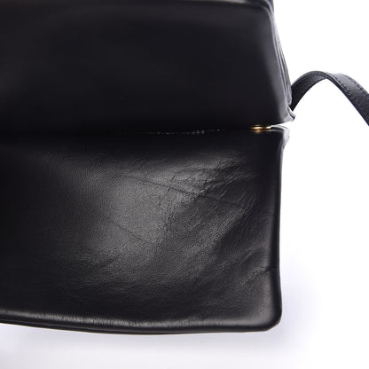 Celine Lambskin Small Trio Crossbody Bag Navy Blue 10 of 13