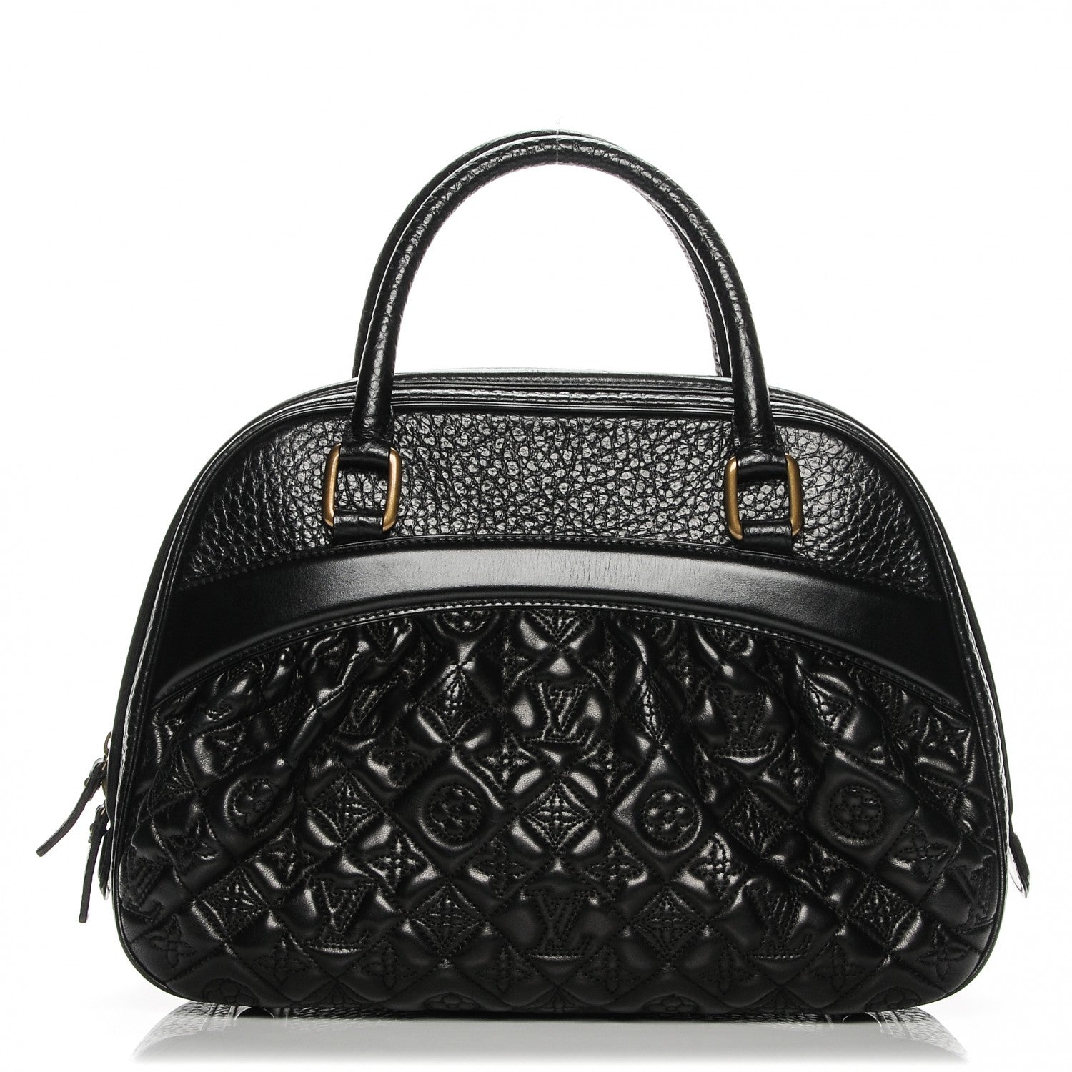 Louis Vuitton Lambskin Vienna Mizi Black 1 of 8