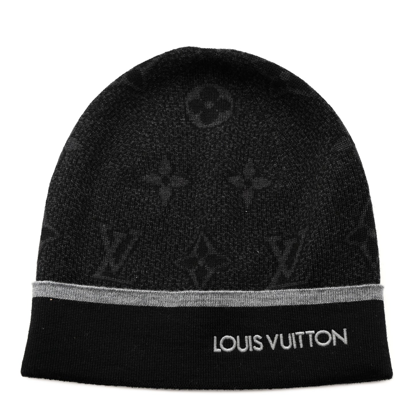 Wool My Monogram Eclipse Beanie Hat