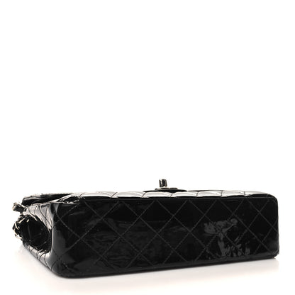 Chanel Patent Quilted Medium Double Flap Black 4 of 12