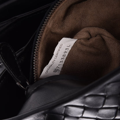 Bottega Veneta Nappa Intrecciato Baby Roma Tote Nero Black 7 of 7