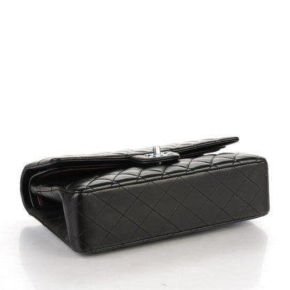 Chanel Lambskin Quilted Medium Double Flap Black 4 of 7