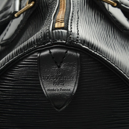 Louis Vuitton Epi Speedy 25 Black 6 of 6