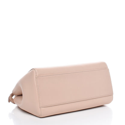 Fendi Nappa Mini Peekaboo Iconic Satchel Rosa Plaster 4 of 14