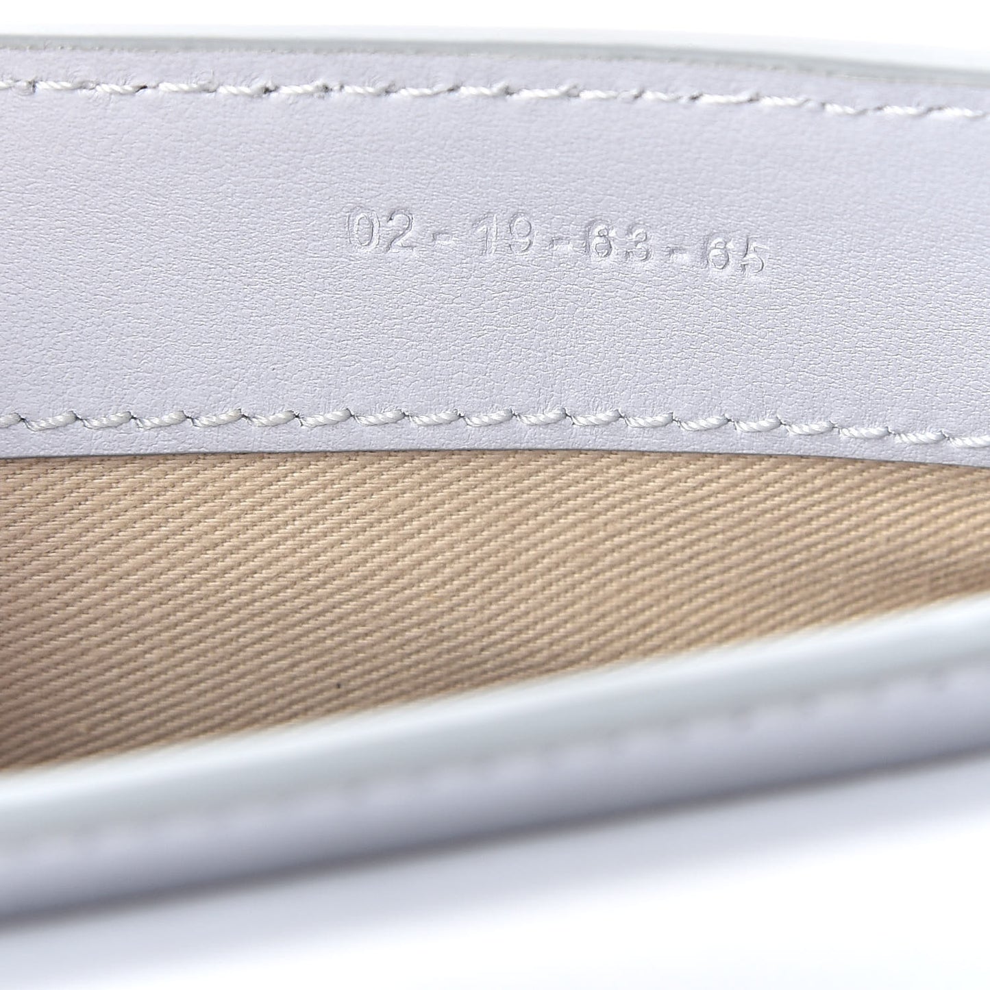 Calfskin Suede C Belt Bag Light Cloud