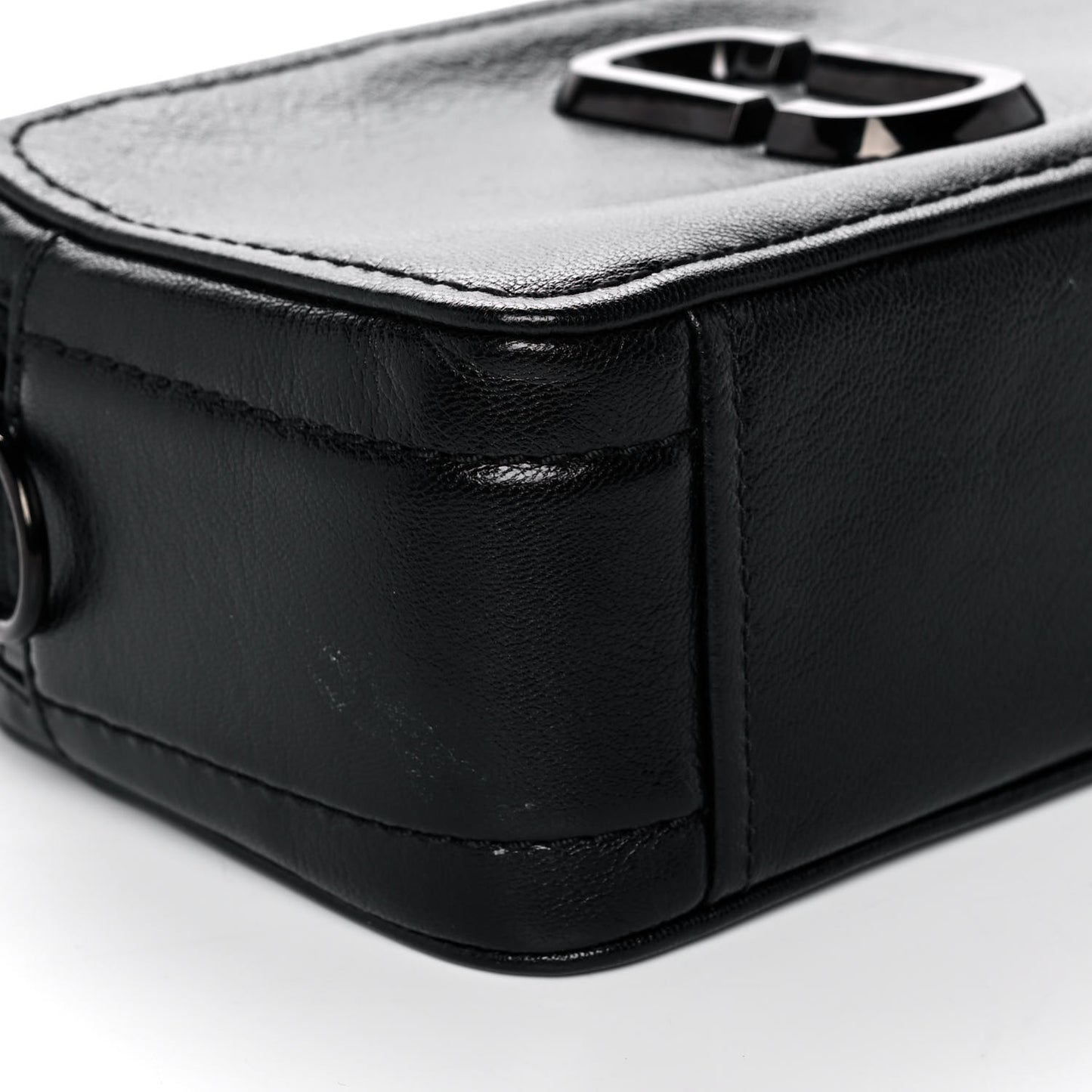 Saffiano Snapshot Camera Bag Black