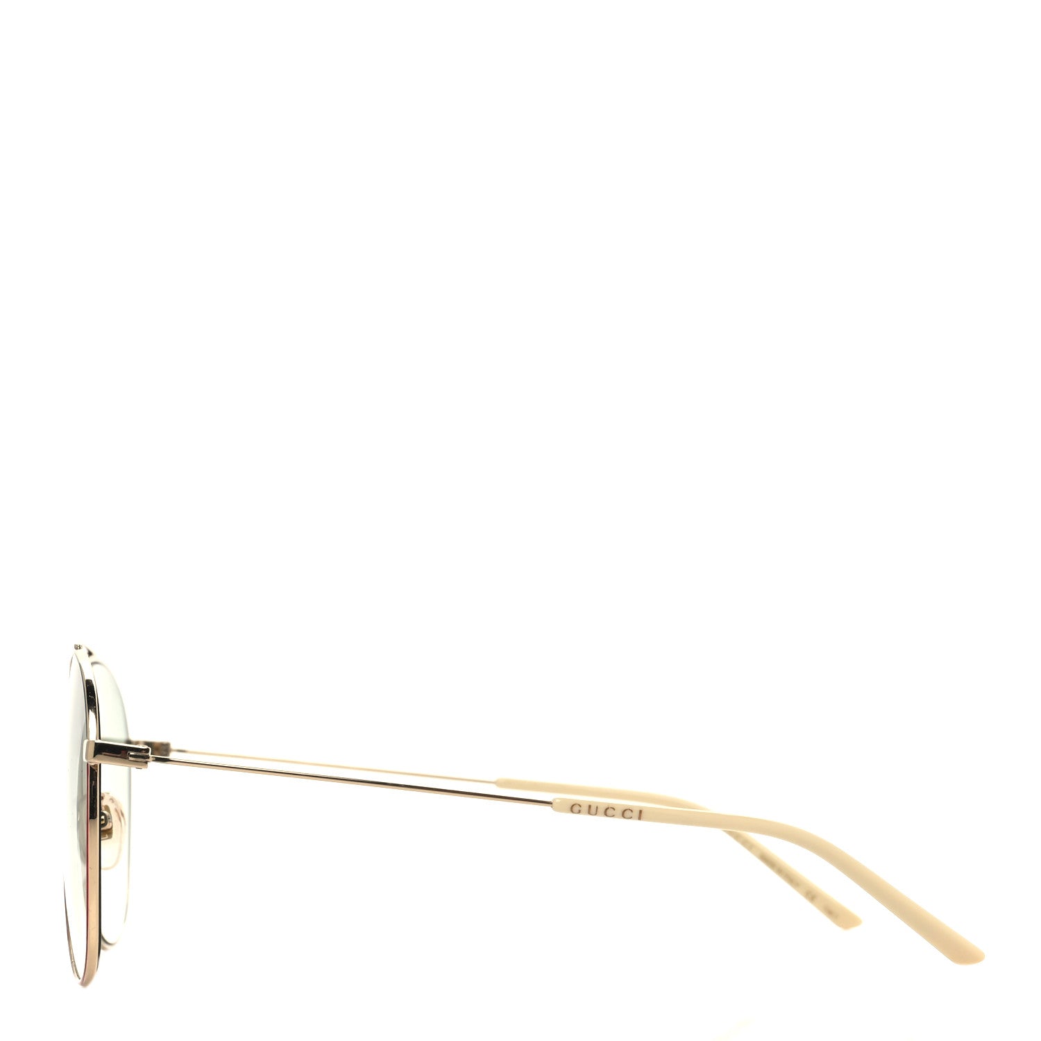 Gucci Aviator Sunglasses GG0440S Green Red 3 of 9