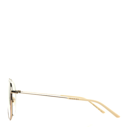 Gucci Aviator Sunglasses GG0440S Green Red 3 of 9