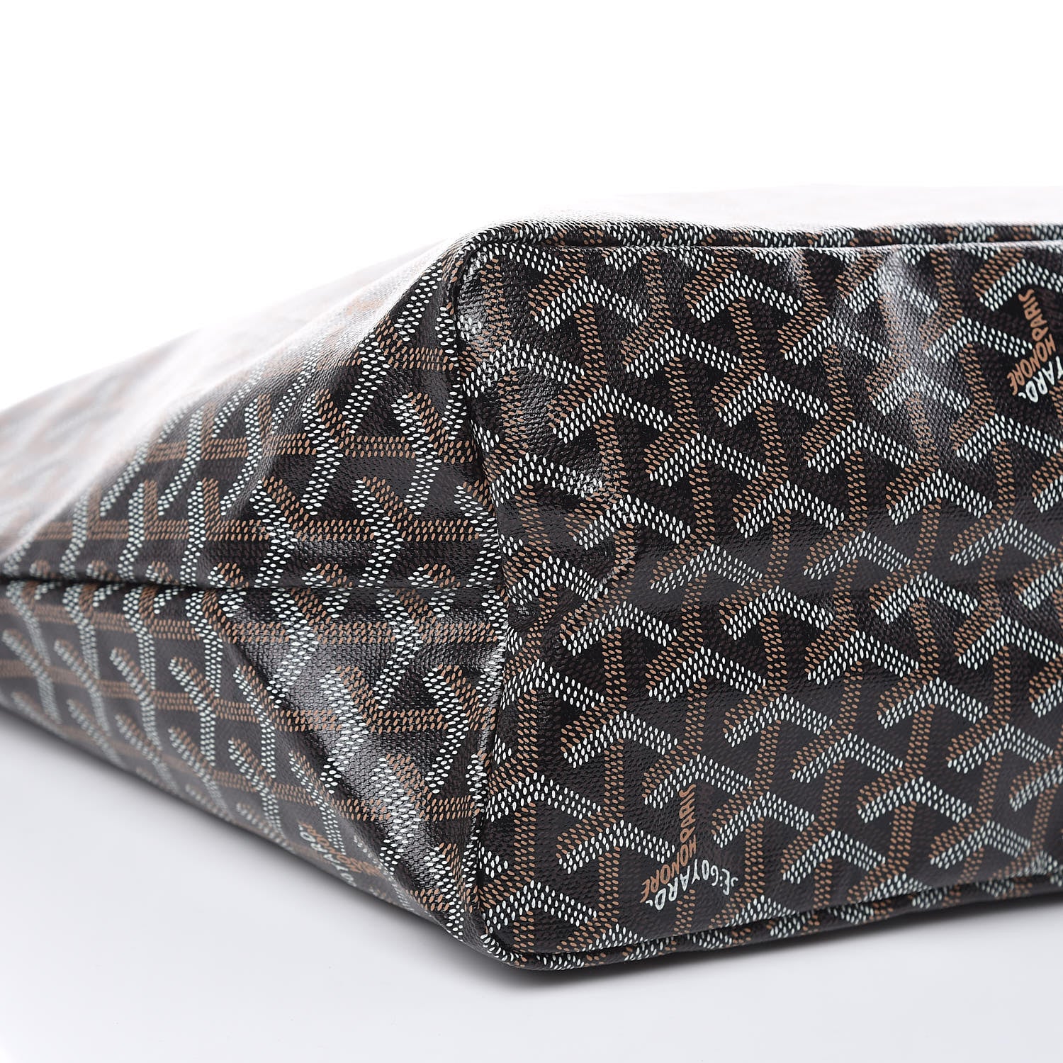 Goyard Goyardine Saint Louis PM Black Gold 9 of 10