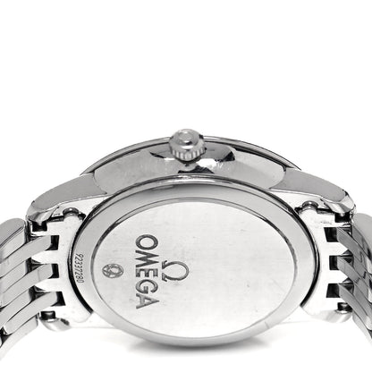 Omega Stainless Steel Mother of Pearl 27mm De Ville Prestige Quartz Watch 424.10.27.60.05.001 4 of 5